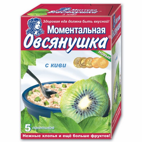 Каша «Овсянушка» с киви