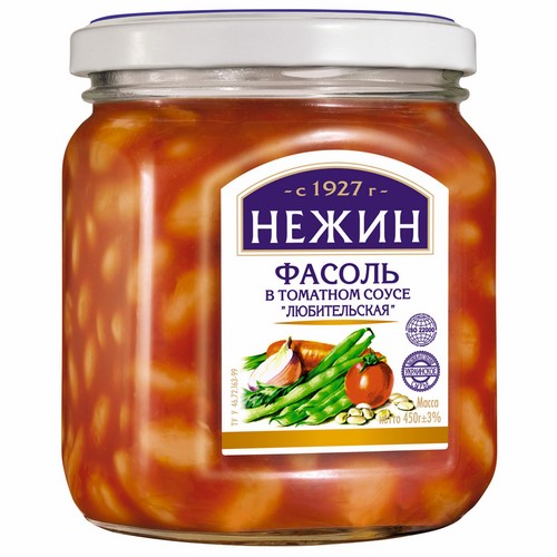 Фасоль в томатном соусе 