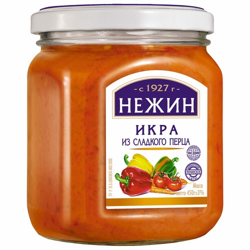 Икра из сладкого перца