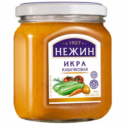 Икра кабачковая