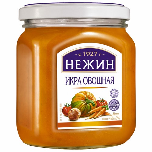 Икра овощная