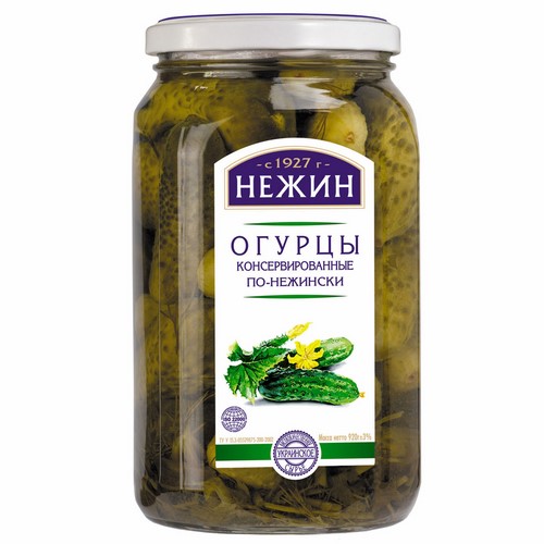 Огурцы консервированные по-нежински