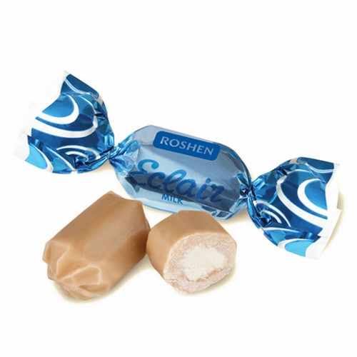 Карамель с шоколадной начинкой «Эклер молоко»