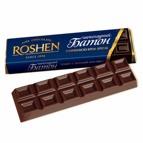 ROSHEN Milk Chocolate with Crème Brûlée Filling