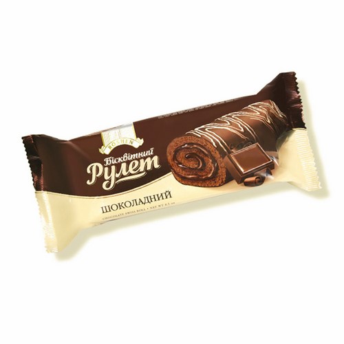 Бисквитный рулет «Шоколадный» ROSHEN