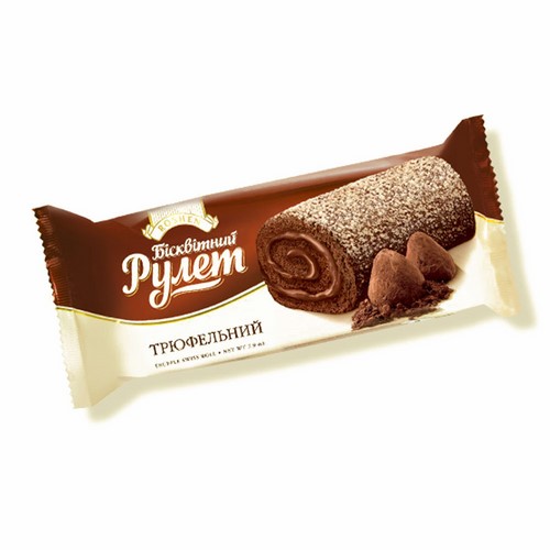 Бисквитный рулет «Трюфельный» ROSHEN