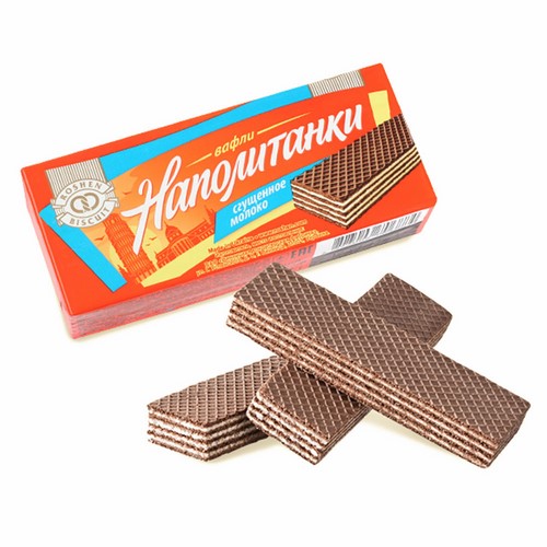Вафли «Наполитанки» сгущенное молоко