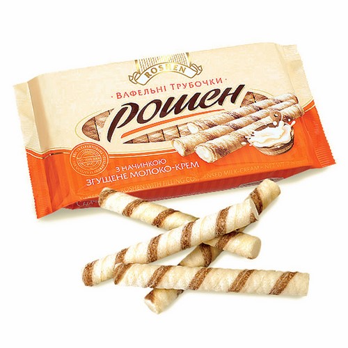 Wafer Rolls «ROSHEN» Condensed Milk-Cream