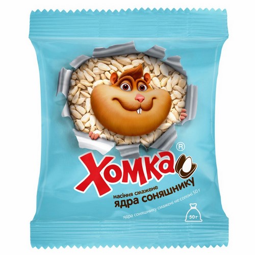 Roasted unsalted and depurated sunflower seeds Homka