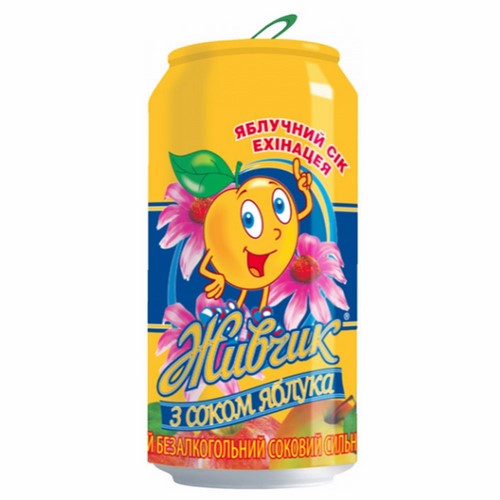 Zhyvchyk with Apple Juice